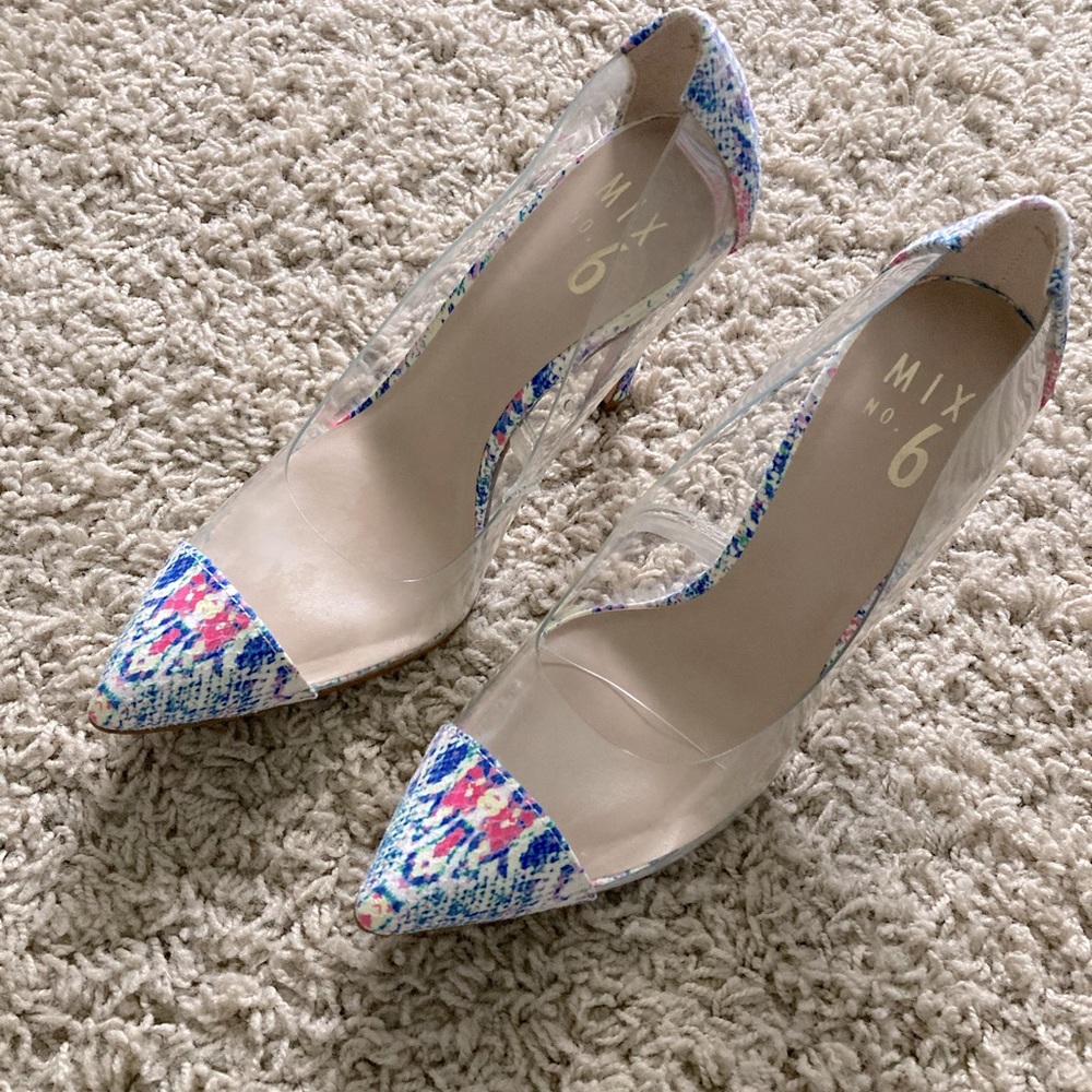 Snake Skin Pumps